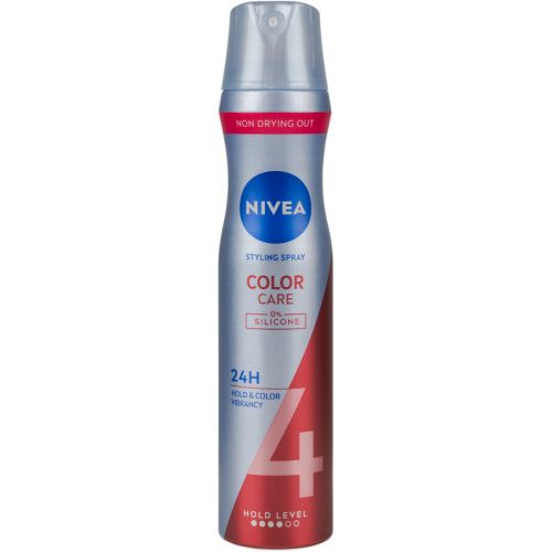 Nivea lak na vlasy Color Care pro z��ivou barvu 4 250 ml Nivea lak na vlasy Color Care pro z��ivou barvu 4 250 ml